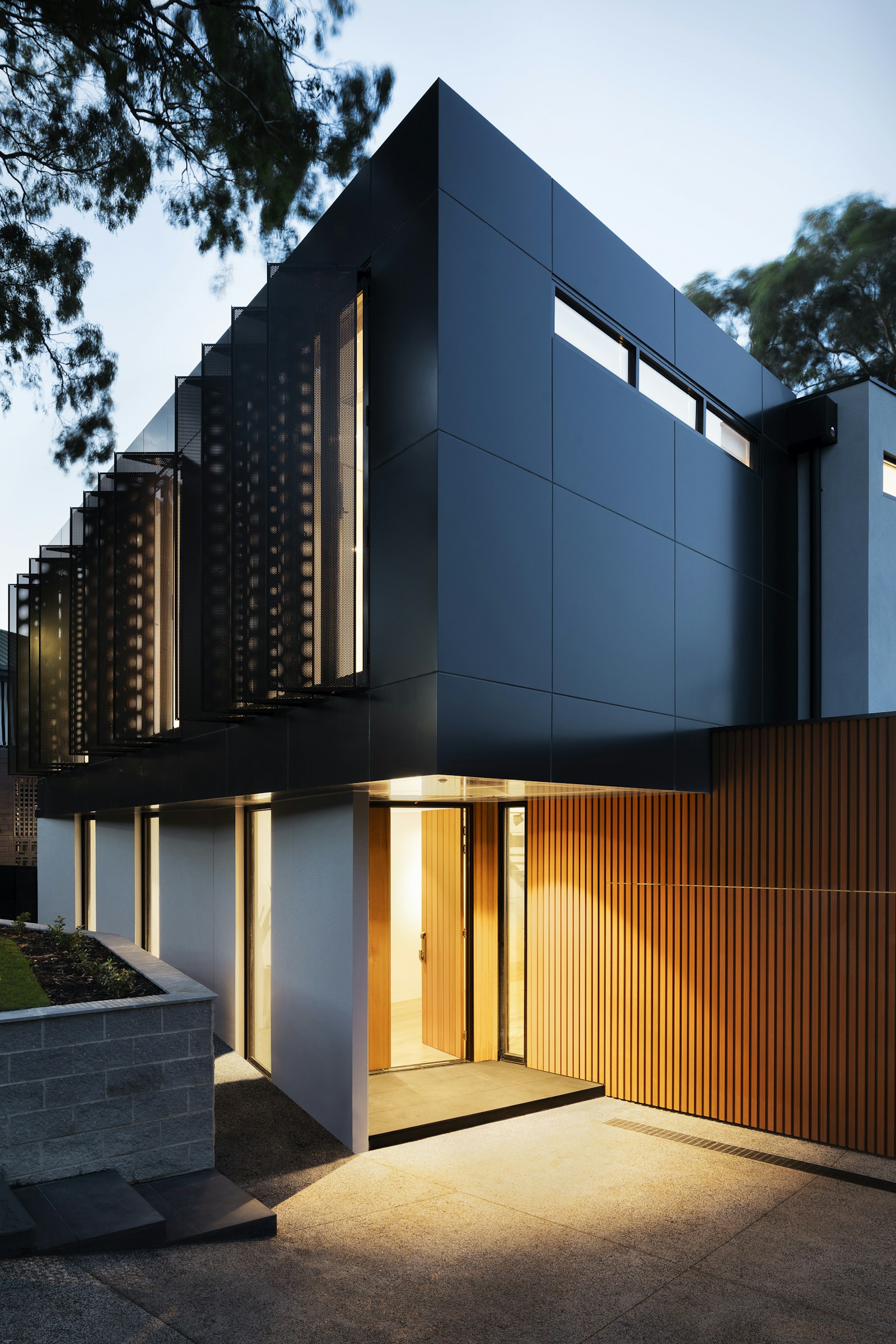 Premium-Architektur und hochwertige Materialien